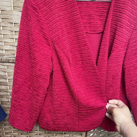 Bundle of Two Jackets! NWT Never Worn Red and Navy Blue Sizes XL and 16W - Picture 6 of 7